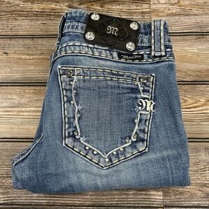 Y2K Low Rise Miss Me Skinny Jeans Size 26